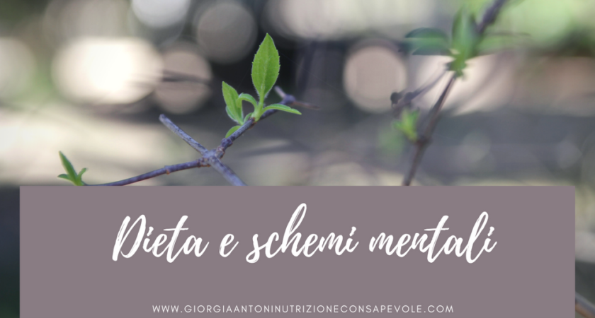 Dieta e schemi mentali