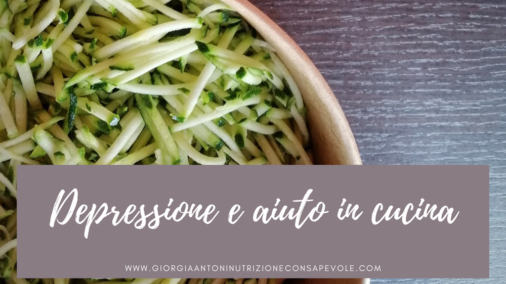 Depressione e aiuto in cucina